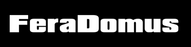 FeraDomus logo in white on a black background